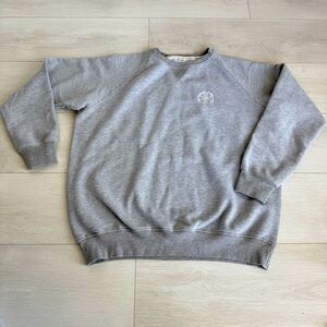 Kotn Heathered Grey Crewneck Sweatshirt Egyptian Cotton Blend